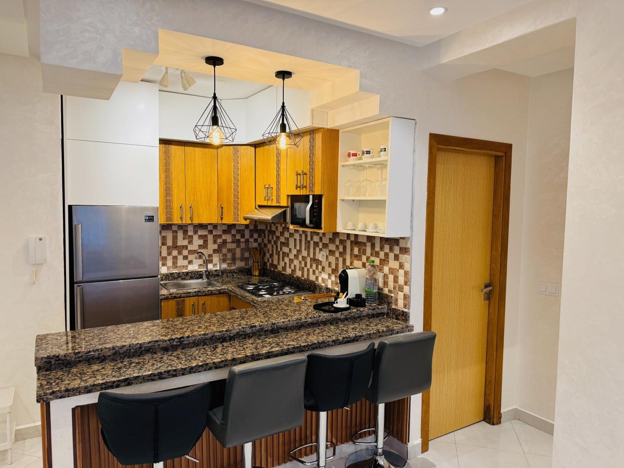 Modern Apartment In The Heart Of Tanger Extérieur photo