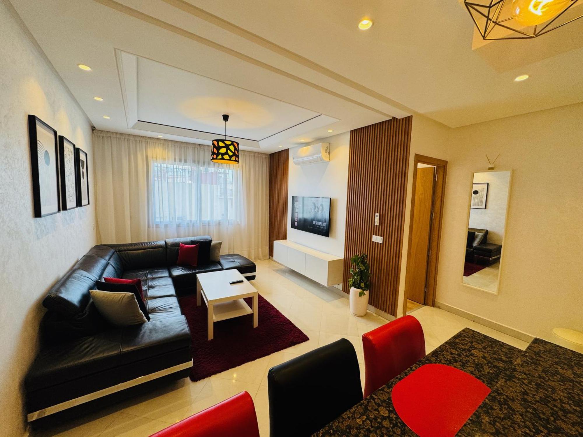 Modern Apartment In The Heart Of Tanger Extérieur photo