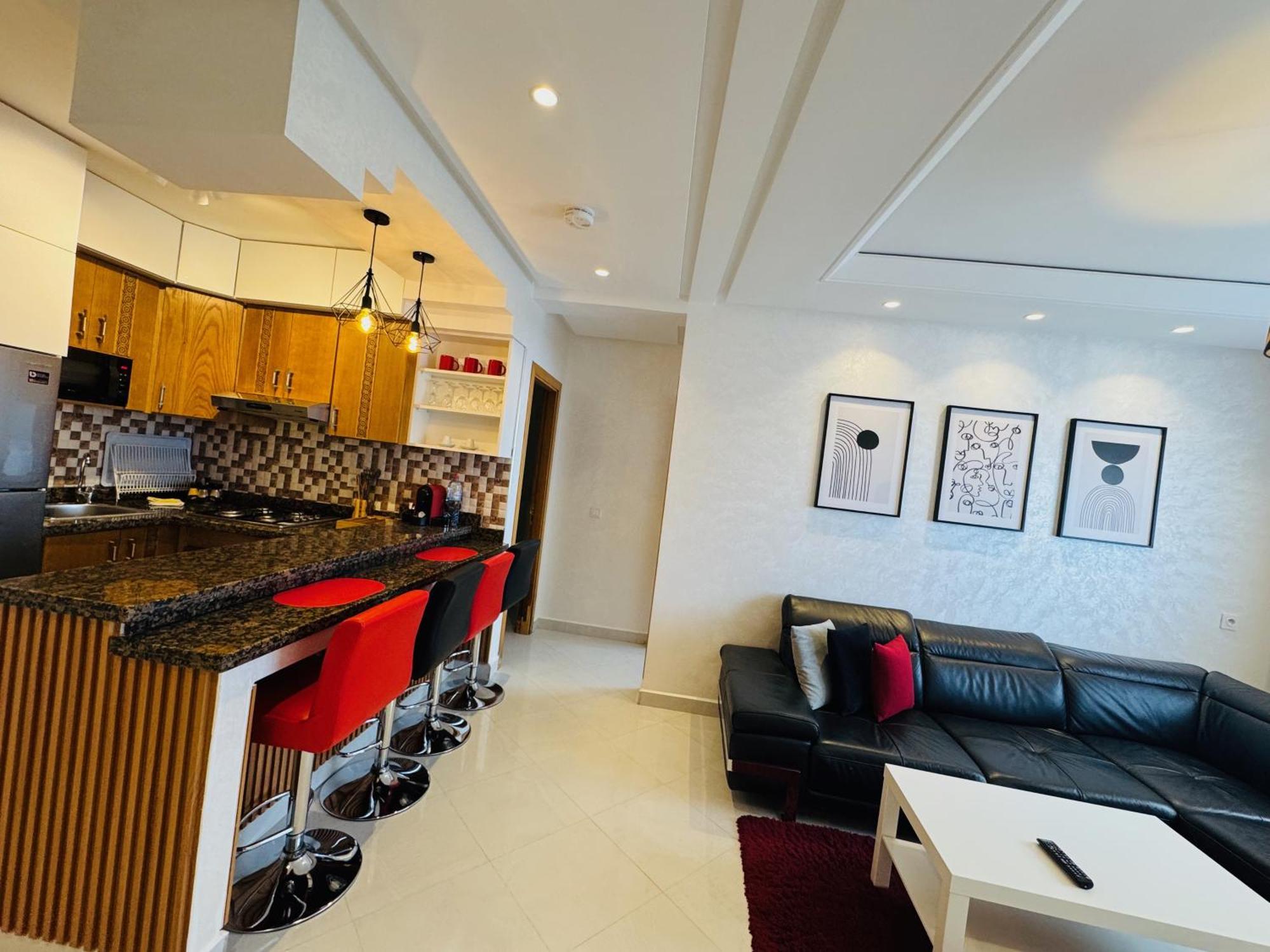 Modern Apartment In The Heart Of Tanger Extérieur photo